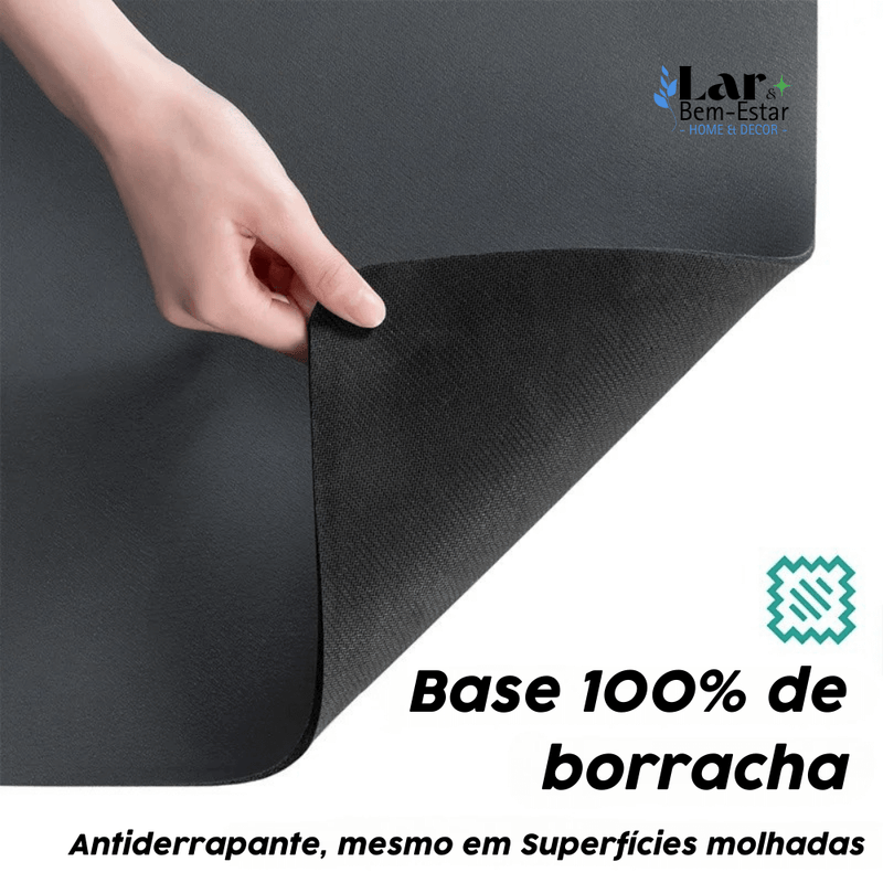 Tapete de Cozinha Grande Super Absorvente, Tapete de Dreno de Prato, Tapete de Secagem, Rápido Seco, Almofada de Dreno para Banheiro, Protetor de Pias de Cozinha.